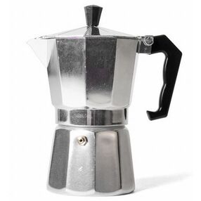 Cafetera clásica aluminio 6 servicios