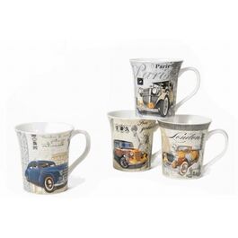 Taza vintage European City 32 cl