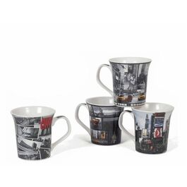 Taza porcelana "Ciudades" 350 ml
