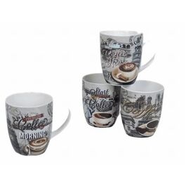 Taza porcelana "City Coffee" 325 ml