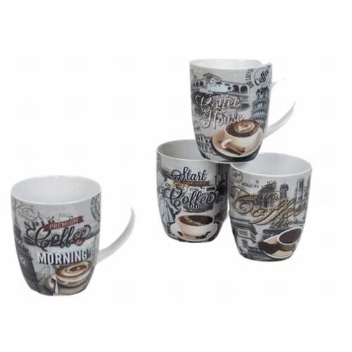 Taza porcelana "City Coffee" 325 ml