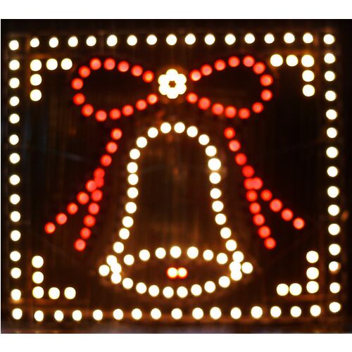 Motivo luminoso Navidad Campana 180 x 154 cm