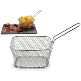 Recipiente rejilla asa grande 11.5 x 11.5 x 24 cm