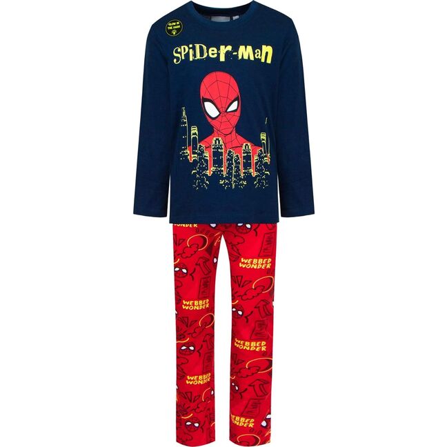 Pijama largo azul Spiderman Marvel