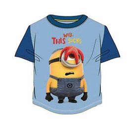 Camiseta manga corta Minions 3 años