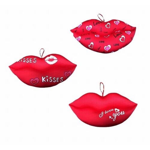 Peluche labio rojo  50 x 22 cm