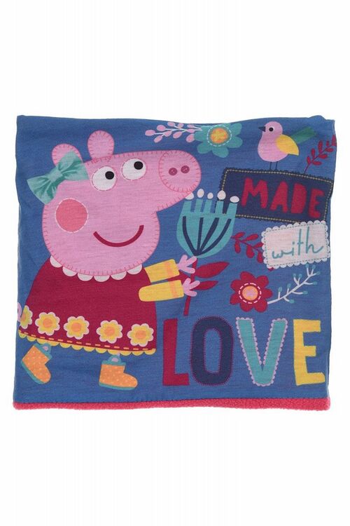 Braga cuello poliester Peppa Pig "Love"