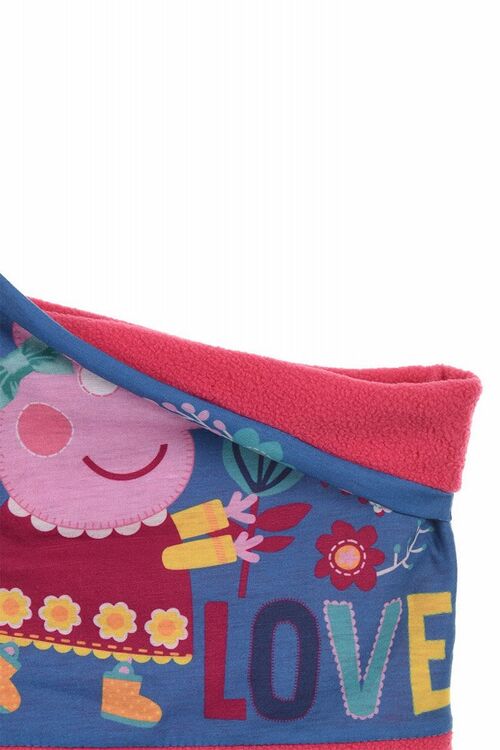 Braga cuello poliester Peppa Pig "Love"