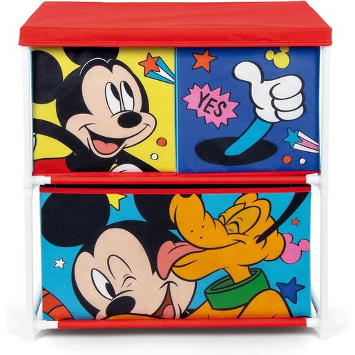Estantería almacenaje 3 cajones Mickey Mouse 53 x 30 x 60 cm