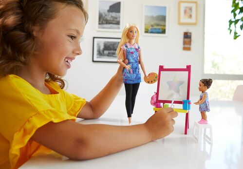 Mueca Barbie con accesorios "Yo quiero ser" Mattel