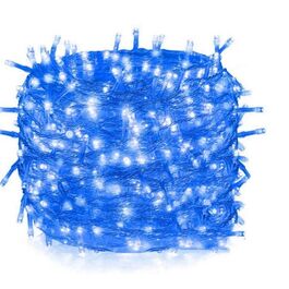 Guirnalda cordón LED uso doméstico 10m color azul 220V