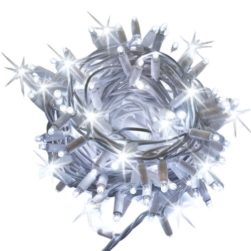 Guirnalda cordón LED profesional 44m color blanco frío 220V