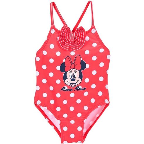 Bañador rojo Minnie Mouse Disney 12 Meses