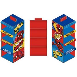 Armario organizador 4 huecos Spiderman Marvel 29 x 28 x 65 cm