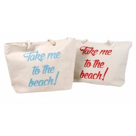 Bolsa playa Ralf "Take me to the Beach" 50 x 36 cm