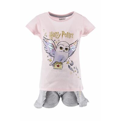 Conjunto verano dos piezas rosa Harry Potter