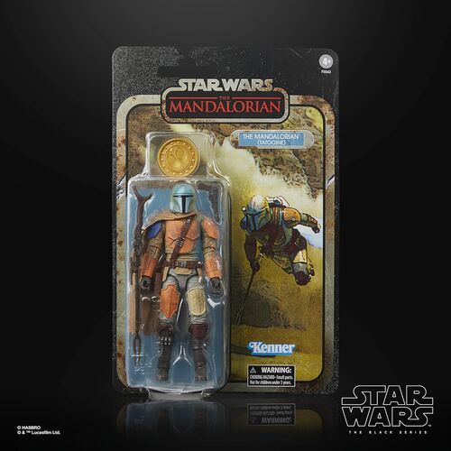 Figura articulada The Mandalorian Star Wars  "Black Series" 5,08 x 12,7 x 22,86 cm