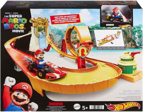 Pista Hot Wheels Super Mario Bros "Isla Kong"