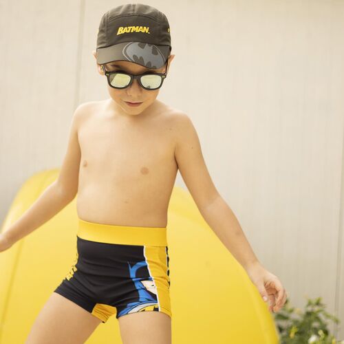 Bañador bóxer negro y amarillo Batman Dc Comics 10 años