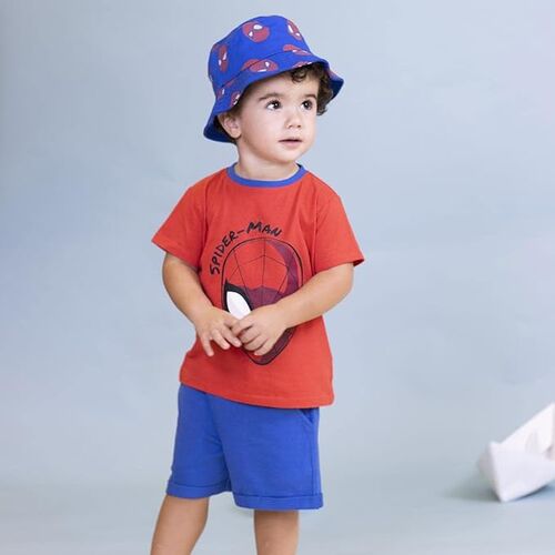 Conjunto verano dos piezas rojo Spiderman Marvel 18 Meses