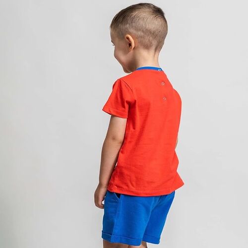 Conjunto verano dos piezas rojo Spiderman Marvel 18 Meses