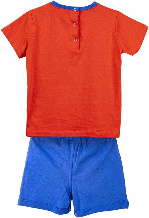 Conjunto verano dos piezas rojo Spiderman Marvel 18 Meses