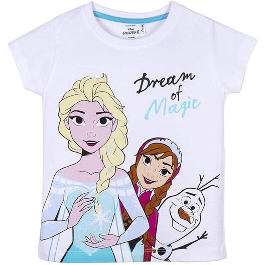 Camiseta manga corta Frozen Disney 6 años