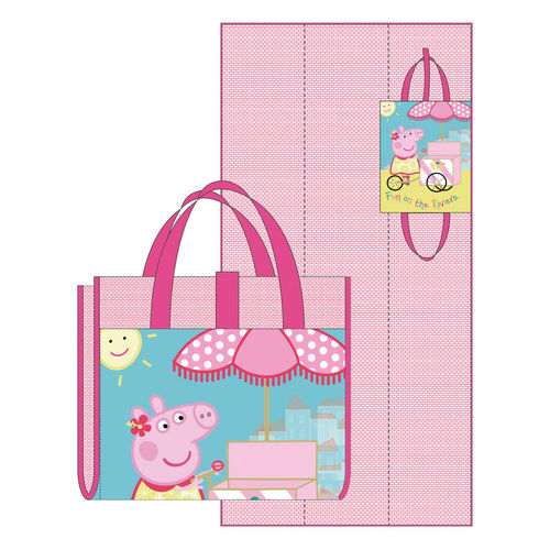 Esterilla con cojn Peppa Pig 75 x 150 cm