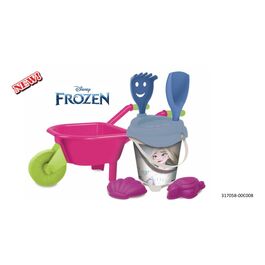 Set carretilla y juguetes playa Frozen 2