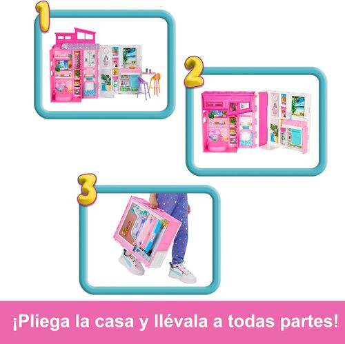 Casa muecas Barbie Mattel "Getaway" 30,3 x 43,2 x 66,2 cm