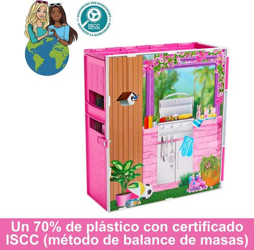 Casa muecas Barbie Mattel "Getaway" 30,3 x 43,2 x 66,2 cm
