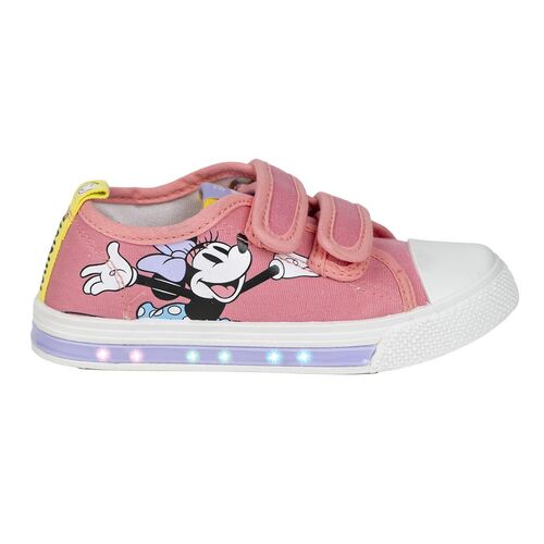 Zapatillas velcro con luces Minnie Mouse Disney 23