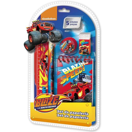 Set papelera Blaze and the Monster Machines 5 piezas