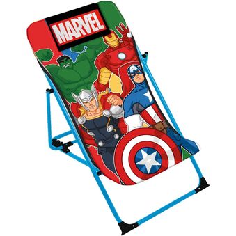 Tumbona plegable Los Vengadores Marvel 43 x 66 x 61 cm