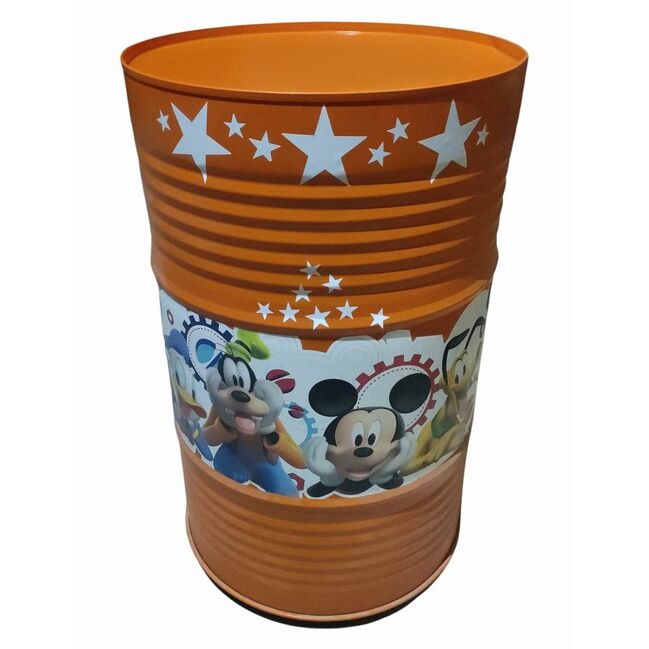 Bidn mesa barril industrial lacado Mickey Mouse 60 x 60 x 90 cm