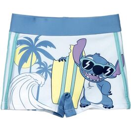 Bañador bóxer azul Stitch Disney