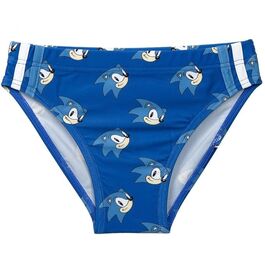 Bañador Slip azul Sonic