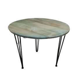 Mesa baja auxiliar Rústica 54 x 70 x 70 cm