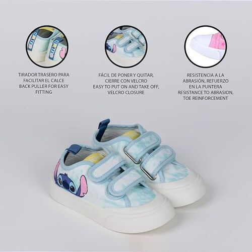 Zapatillas loneta casual Lilo & Stitch 27