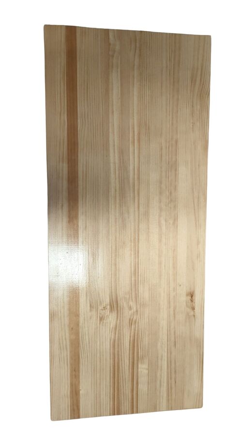 Mesa auxiliar madera de pino autoclave doble tratada con patas de acero 120 x 50 x 53 cm