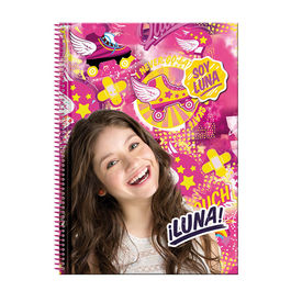 Bloc A4 Soy Luna Disney cuadrados 80 hojas