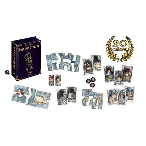 Juego de mesa ''Saboteur 20 aniversario''