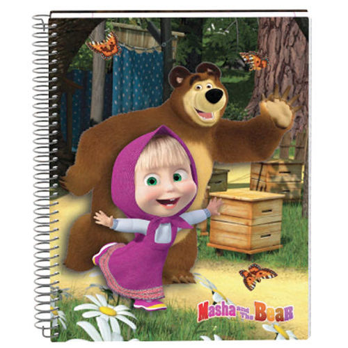 Libreta A4 Masha y el oso