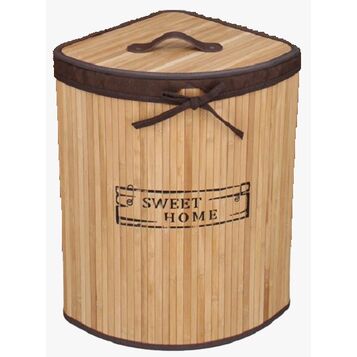 Set tres pongotodo bambú triangular con asas