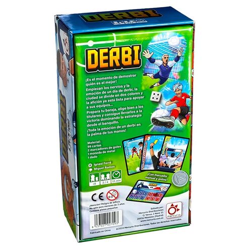 Juego de cartas Derbi