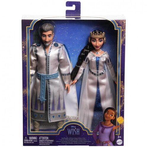 Pack 2 figuras Rey Magnífico y Reina Amaya Wish