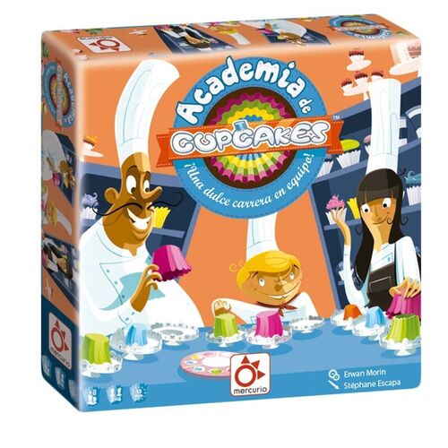 Juego de mesa "Academia de Cupcakes"