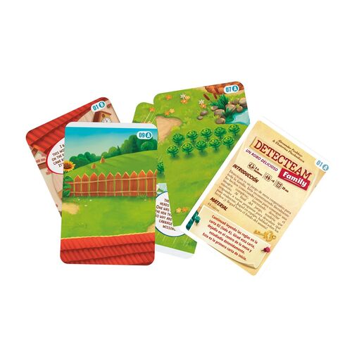 Juego de mesa "Detecteam Family 2: Un Robo Delicioso"