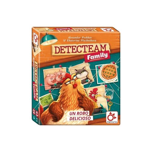 Juego de mesa "Detecteam Family 2: Un Robo Delicioso"