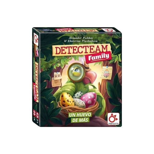 Juego de mesa "Detecteam Family 1: Un Huevo de Más"